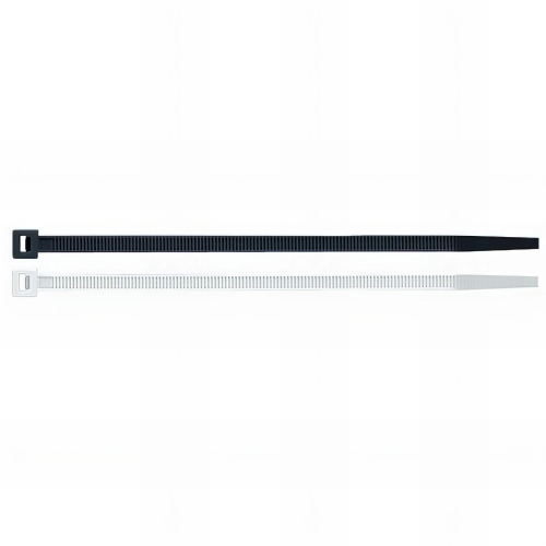 100 colliers de serrage en plastique blanc 2,5 x 100 mm - BB25100 - Index
