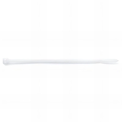 100 Colliers de serrage nylon blanc - L. 250 x l. 3,6 mm