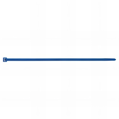 100 Colliers de serrage nylon bleu - L. 100 x l. 2,5 mm