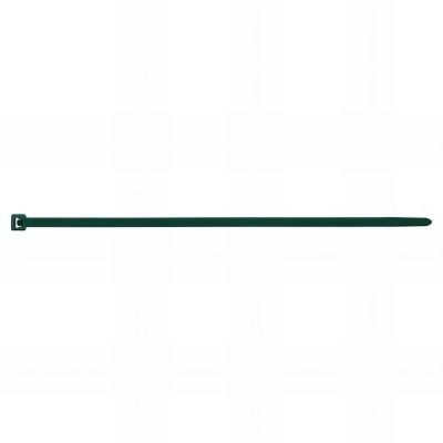 100 Colliers de serrage nylon vert - L. 200 x l. 3,6 mm