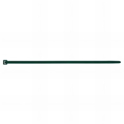 100 Colliers de serrage nylon vert - L. 200 x l. 4,8 mm