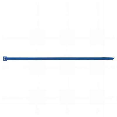 100 Colliers de serrage nylon bleu - L. 290 x l. 4,8 mm