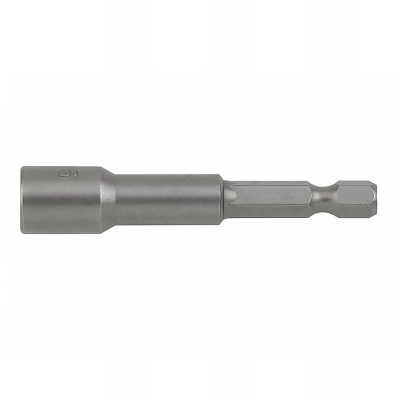 5 douilles de vissage hexagonale magnetique 8 x L. 65 x Q. 6,35 mm - BOCA008 - Index