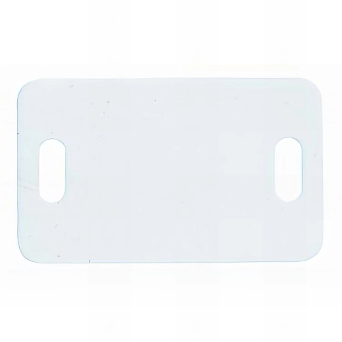100 plaques d'identification, pour collier de serrage en nylon, L. max 4,8 mm 26,4 x 16,2 mm - BPL02616 - Index