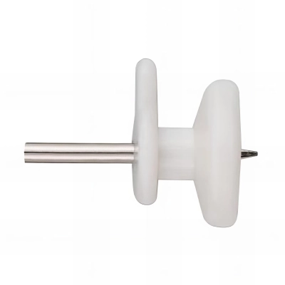 200 clous, attache à dent facile pour cadre nylon, blanc