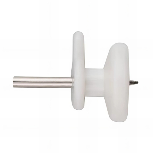 200 clous, attache à dent facile pour cadre nylon, blanc