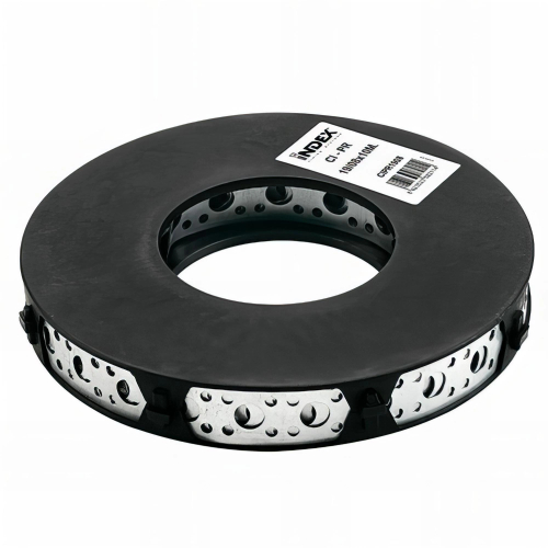 Bande d'assemblage perforée droite galvanisée 19 x 0,8 mm x L. 10 m - CIPR1908 - Index