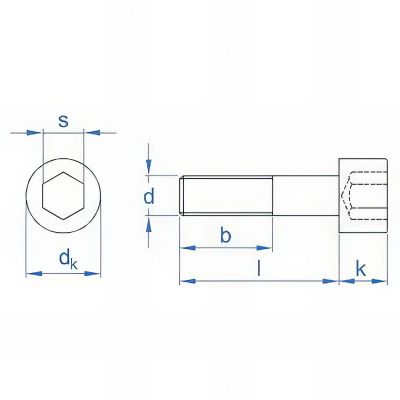 100 vis métriques M12 x 45 mm avec tête allen, zingué 2