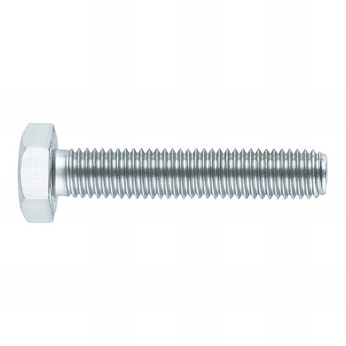100 vis métriques M8 x 90 mm avec tête hexagonale totalement filetée, Inox A2