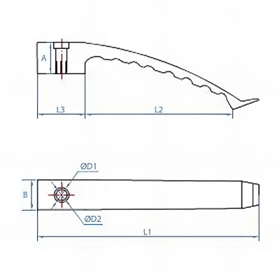 50 pinces simple serre-câbles, nylon - 80 mm 2