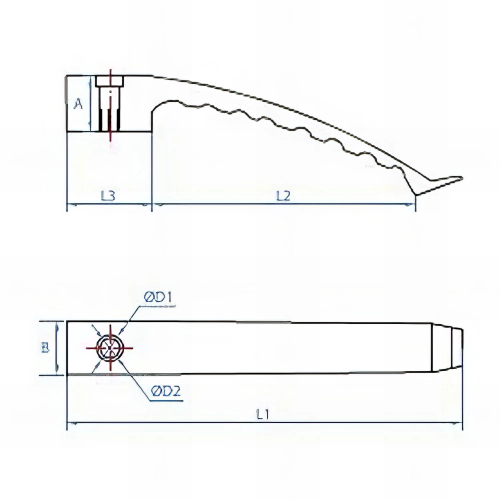 50 pinces simple serre-câbles, nylon - 80 mm