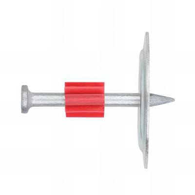 100 clous rainurés rondelle métallique 36 mm pour cloueur à poudre 3,8 x 37 mm - FPAM0837 - Index