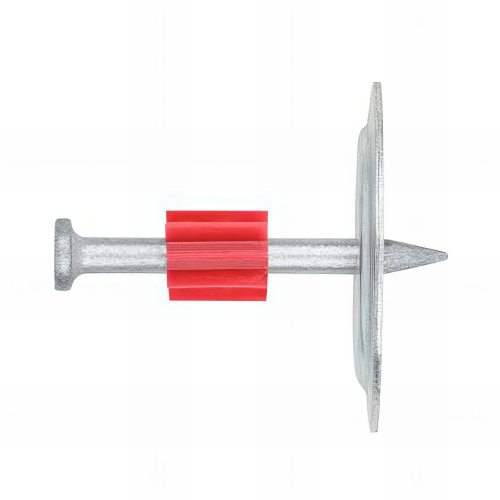 100 clous rainurés rondelle métallique 36 mm pour cloueur à poudre 3,8 x 37 mm - FPAM0837 - Index
