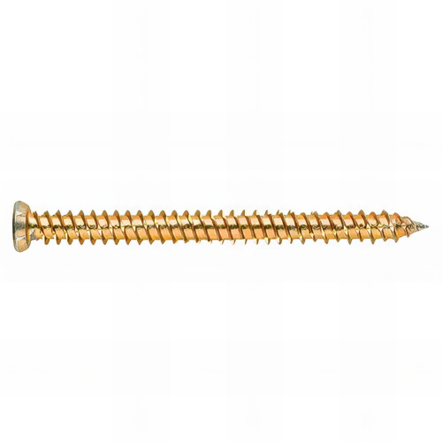 100 vis à béton tête plate torx bichromatée 7,5 x 182 mm (D. 6 mm) - HP75182 - Index