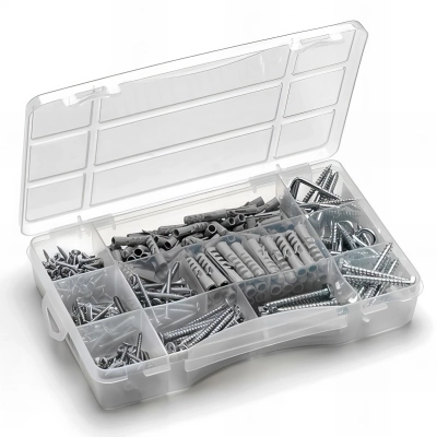 Coffret de fixation 415 pièces Multiproduits 02 de taille moyenne - MLMULT201 - Index