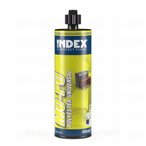 12 cartouches de scellements chimiques, polyester universel, homologuée ATE option 7 - 300 ml