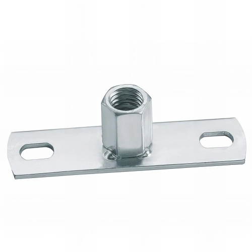 100 platines de fixation Zingué M8 mm - PFZNM0800 - Index