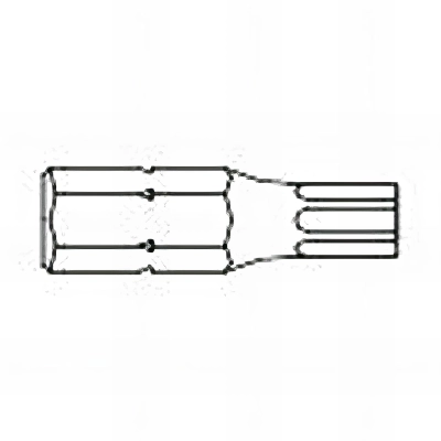 25 embouts TX 15 L. 50 mm, oxbit - OXB 2
