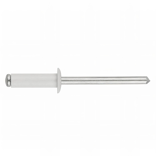 500 rivets aluminium tête bombée, laquée blanc RAL 9003 D. 4 x 14 mm - RENO4014BL - Index