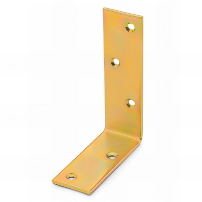 25 équerres Bichromatée poutre, côtés inégaux, 120 x 80 x 35 mm - SCPD128035 - Index