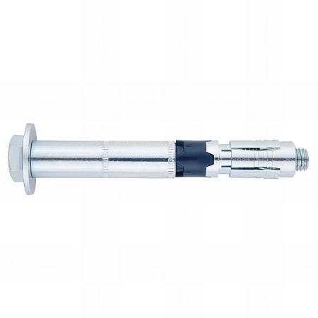 50 chevilles de sécurité M8 x 80 - D. 12 mm pour charges lourdes sur béton, homologuée ATE option 1, hexagonale, zingué