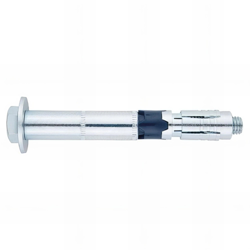 10 chevilles de sécurité M16 x 140 - D. 24 mm pour charges lourdes sur béton, homologuée ATE option 1, hexagonale, zingué