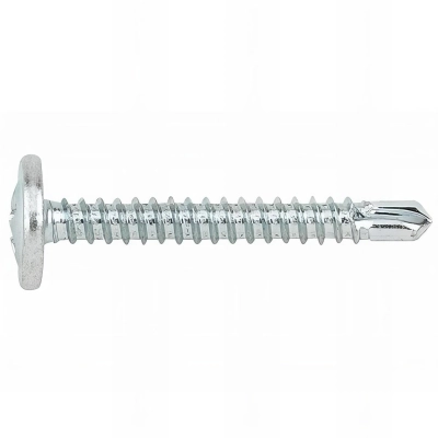 500 vis autoperceuses PH2, tête bombée basse 4,2 x 32 mm zingué pour tôle et PVC - TAEZ4232 - Index