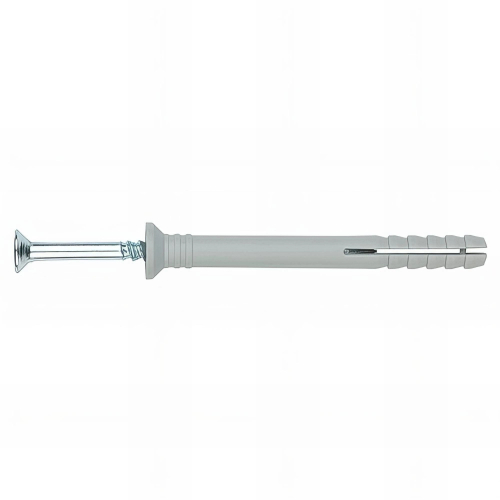 100 chevilles à frapper polyamide avec clou annelé à tête fraisée 6 x 40 mm (D. 6 mm) - TCCA06040 - Index