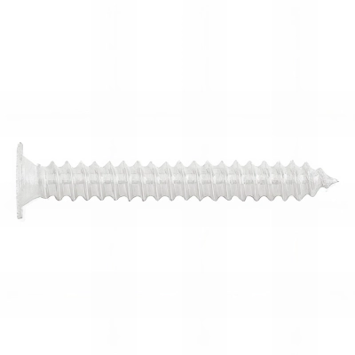 500 vis à tôle PH2, tête extraplate 4,2 x 22 mm zingué blanc pour tôle et PVC - TCPB4222 - Index