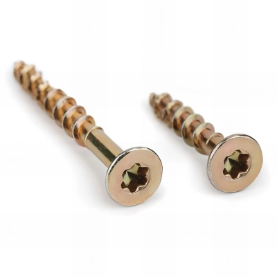 1000 vis à bois 3 x 16 mm à haut rendement, empreinte TX, bichromatée 2