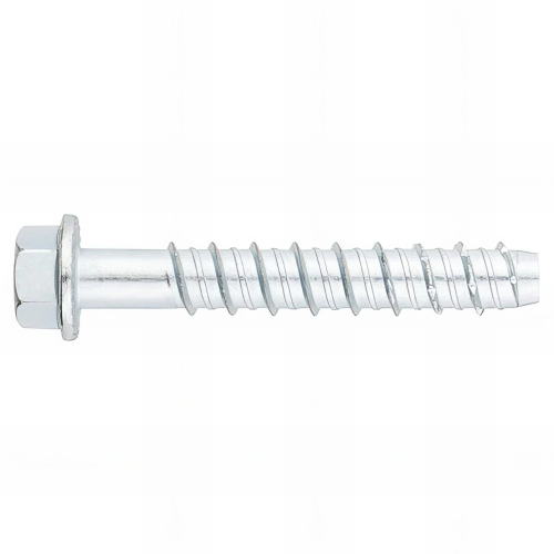 20 vis à béton D. 18 x 100 mm tête hexagonale homologué ETE option 1 zingué