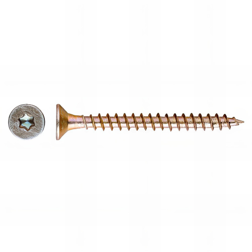 100 vis à bois T30 tête fraisée 6 x 80 mm bichromaté - TPTO60080 - Index