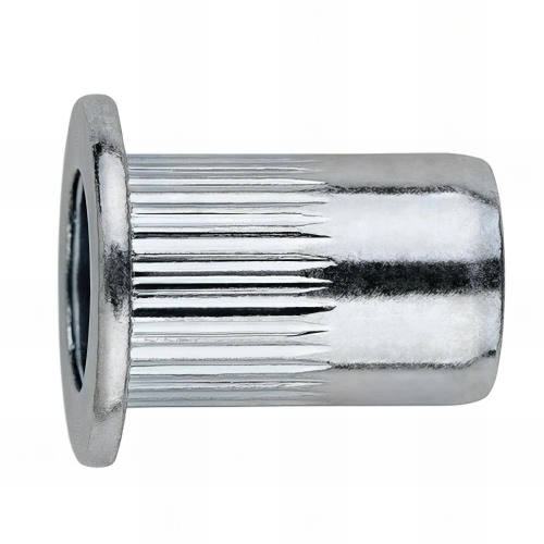500 écrous à sertir tête large M4 x 11 mm zingué - TRCA0411 - Index