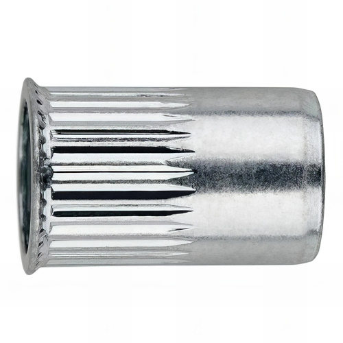 500 écrous à sertir tête réduite M4 x 10 mm zingué - TRCR0410 - Index