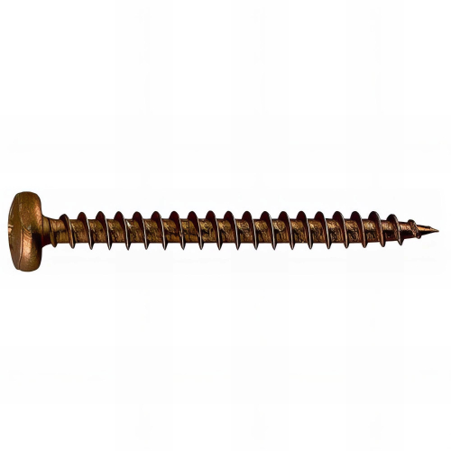 250 vis à bois PZ2, tête bombée 4,5 x 45 mm bichromaté - TRPO45045 - Index