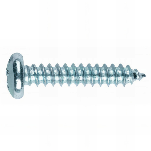 250 vis à tôle PH2, tête bombée 3,9 x 32 mm zingué pour tôle et PVC - T8139032 - Index