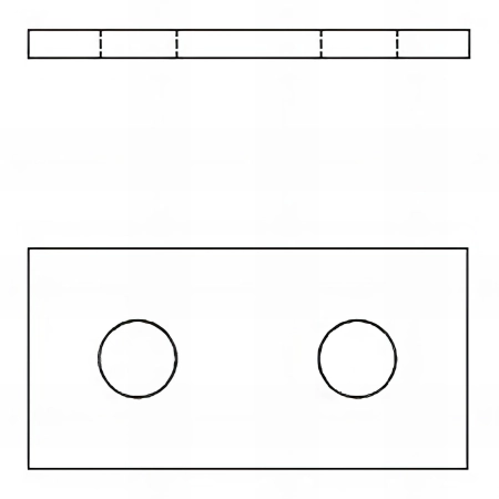 25 plaques d'union équerre indextrut, zinguées - 40 x 138 x 5 mm