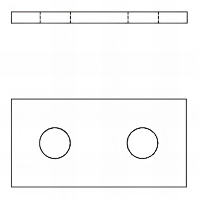 10 plaques d'union équerre indextrut, zinguées - 40 x 186 x 5 mm 2