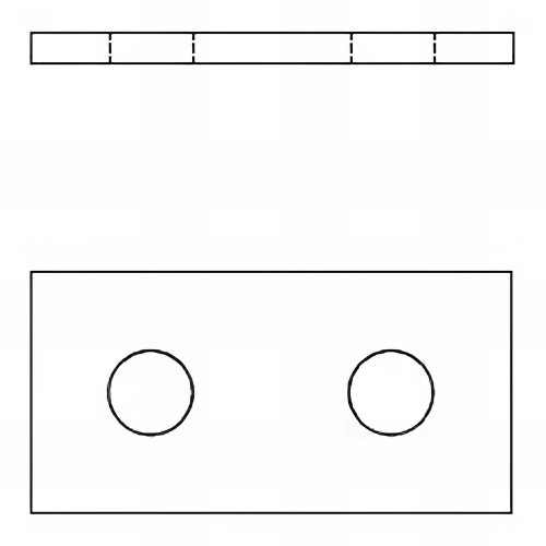 10 plaques d'union équerre indextrut, zinguées - 40 x 186 x 5 mm