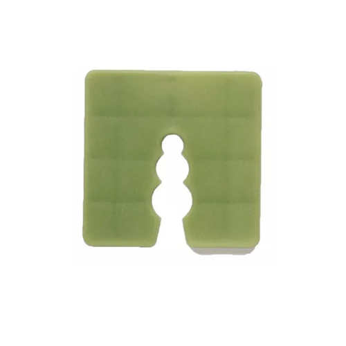 50 cales plastiques vert - épaisseur 3 mm