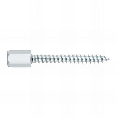 50 vis à bois 6 x 65 mm collier de serrage et agrafe, Zingué