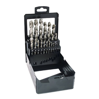 Coffret metal.25 forets metaux taille meule hss 300x