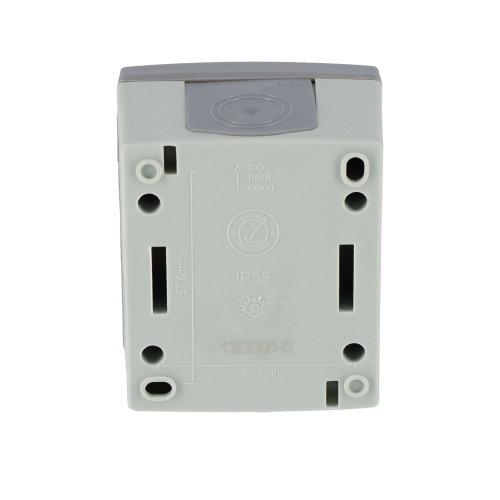 Lot de 10 Interrupteurs à bouton poussoir étanche - Protection IP55 - 22w17