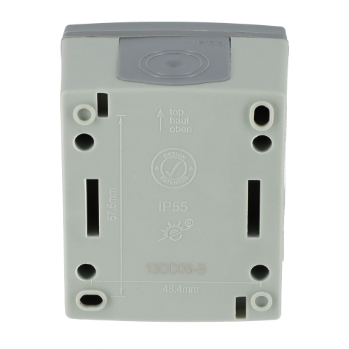 Lot de 10 interrupteurs va-et-vient étanche - protection IP55