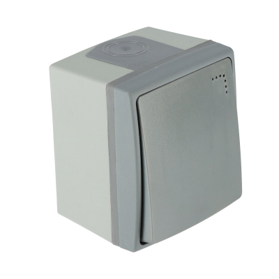 Lot de 10 interrupteurs va-et-vient étanche - protection IP55