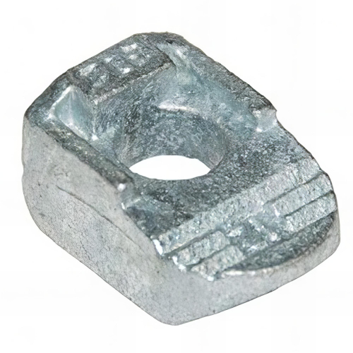 Crapaud de fixation type BT talon 2 - M12 - Galvanisé - BT2G12