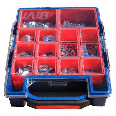 Coffret de 1010 écrous héxagonaux HU ISO 4032.8 - Zingué - COFECRV2