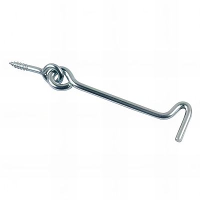 Crochet contrevent 5 x 120 mm Zingué - Boite de 25 pcs - Fixtout CROV0512002B