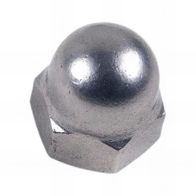 Ecrou borgne M4 mm INOX A2 - Boite de 200 pcs - Fixtout EB04A2