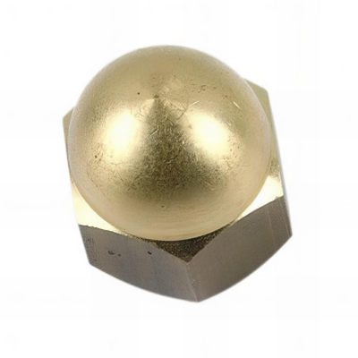 Ecrou borgne M8 mm Laiton - Boite de 200 pcs - Fixtout EB08LNB